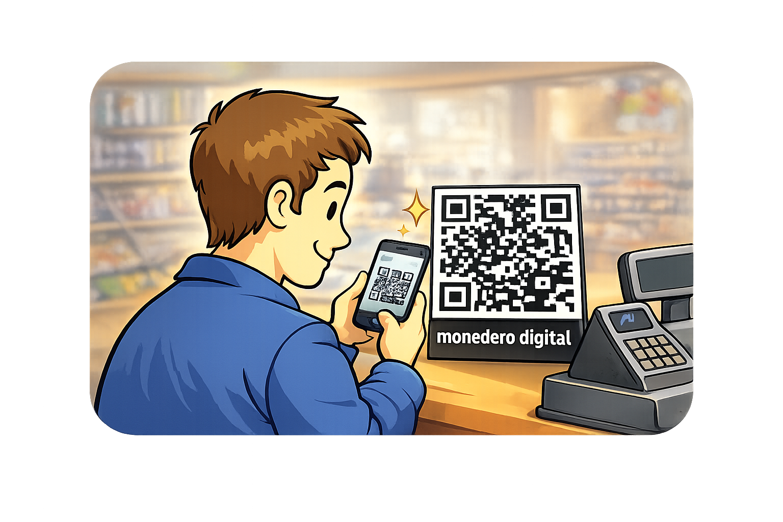 Escanear QR monedero digital